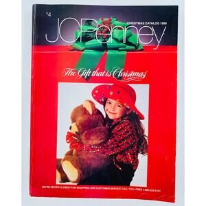 JCPenny Catalog Christmas 1990 Gift Book Remote Control Toys Holiday Fashion Fun